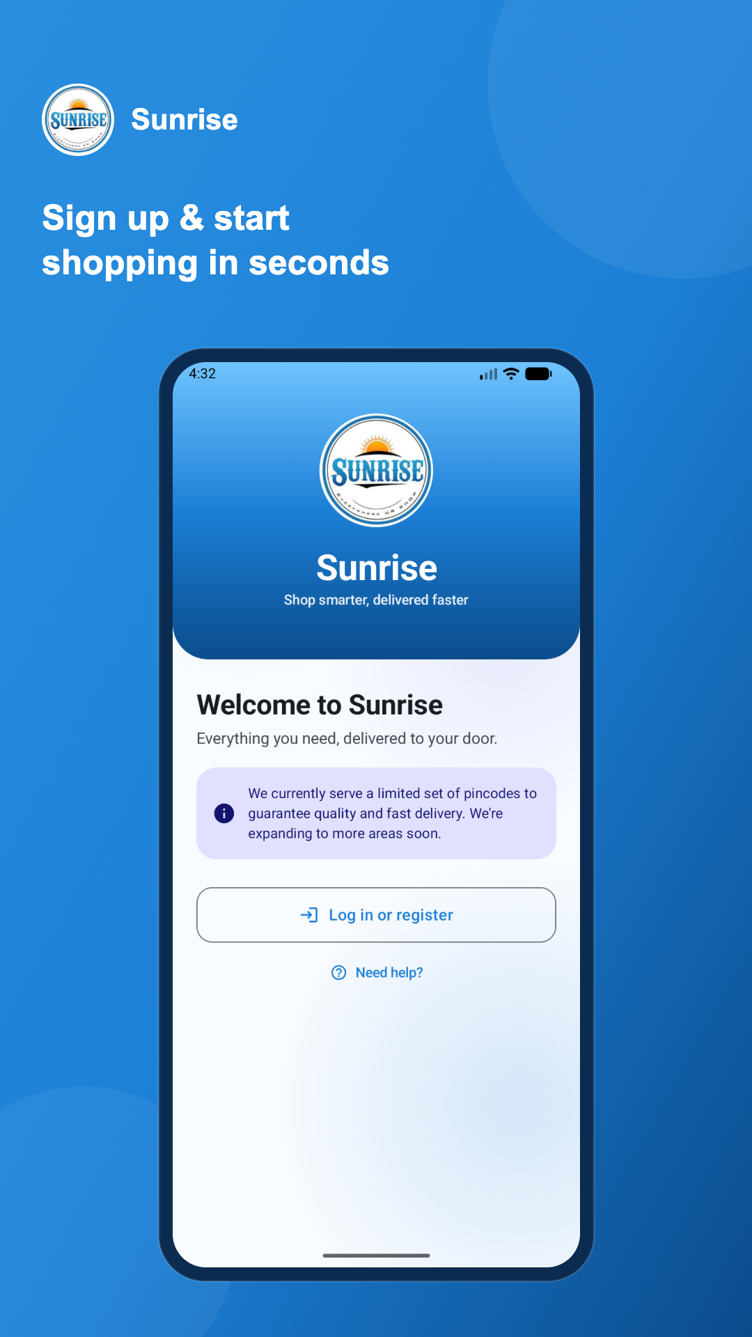 Sunrise app screenshot 2